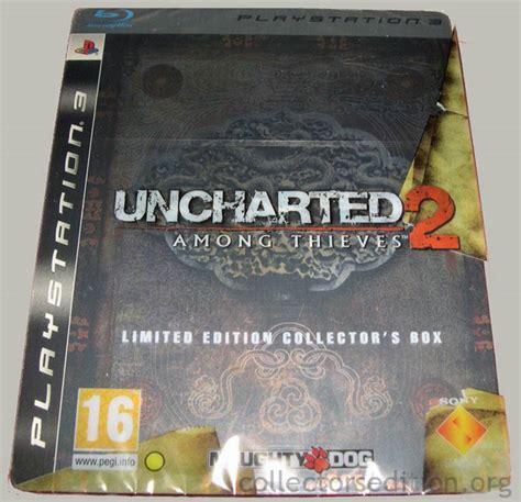 uncharted 2 ps3 steel box|Uncharted 2: Among Thieves [Limited Edition Collector's Box] .